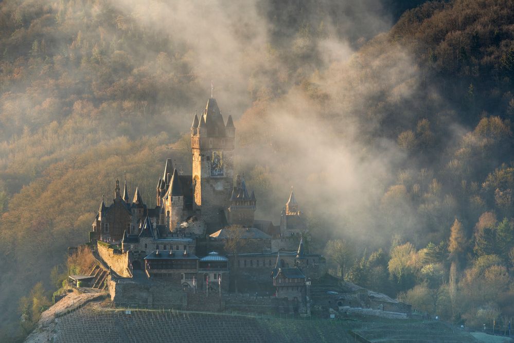 *Reichsburg Cochem @ Morgennebel*