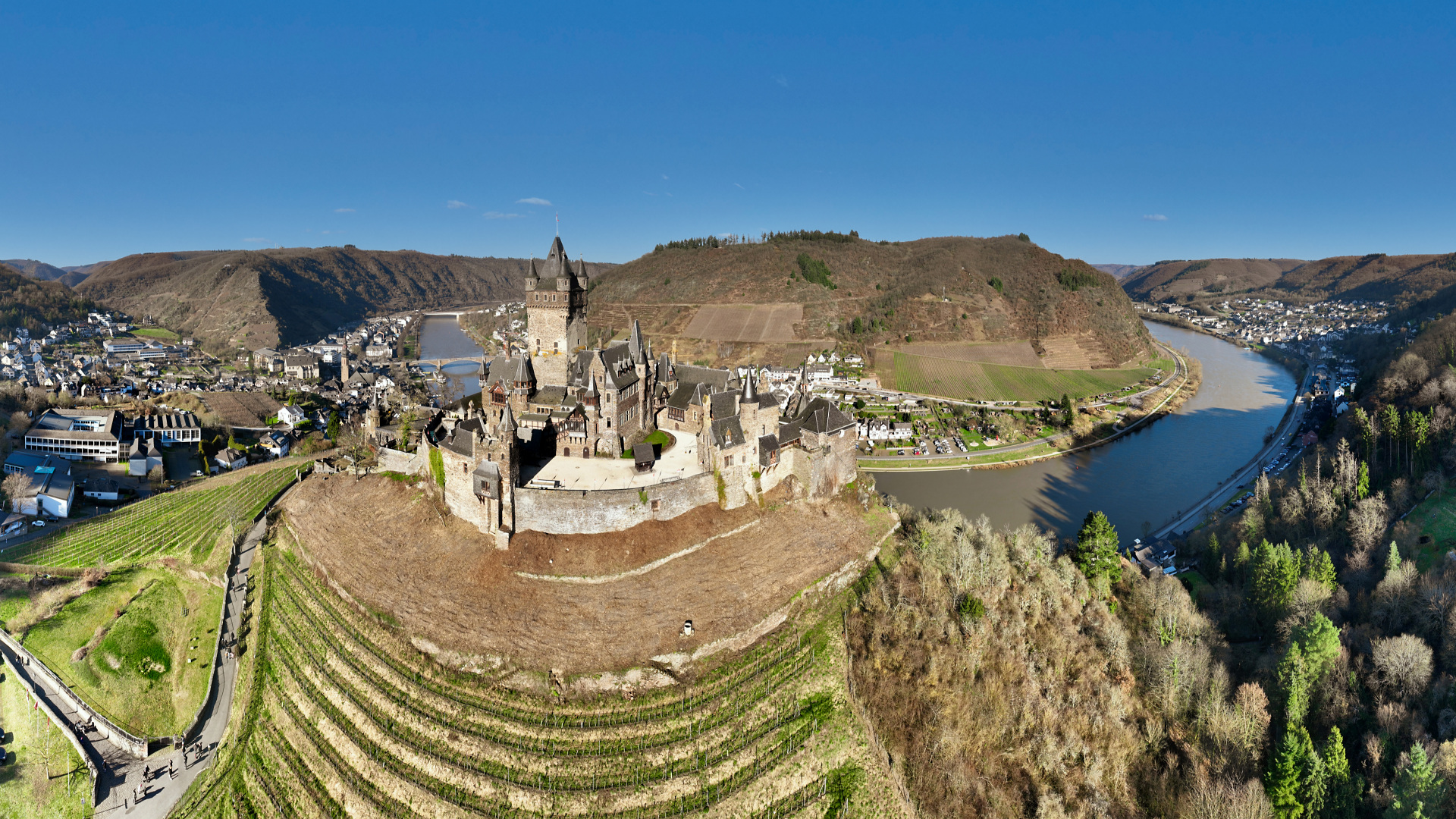 Reichsburg Cochem Pano