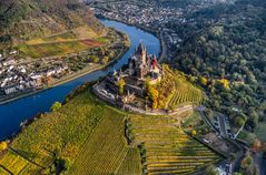 Reichsburg Cochem von oben