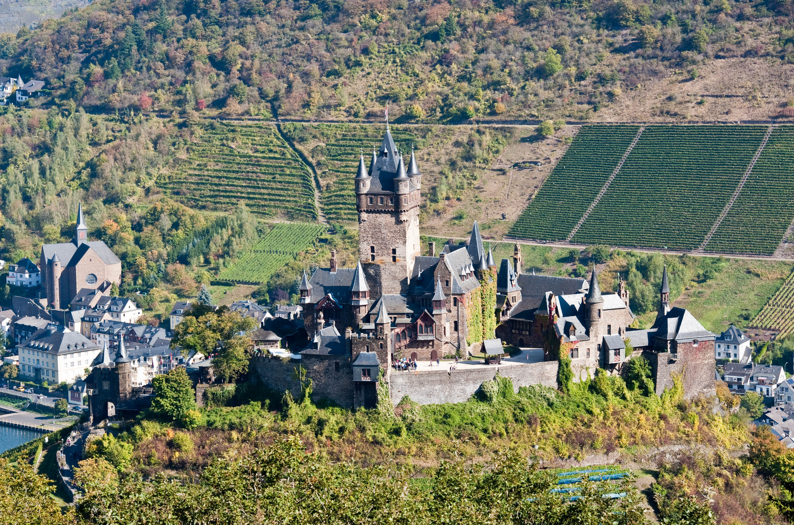 Reichsburg im Spätsommer