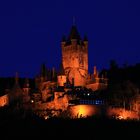 Reichsburg zu Cochem bei Nacht