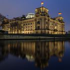 Reichstag am Abend