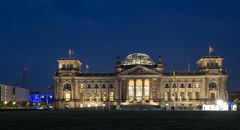 Reichstag am Abend