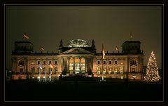 Reichstag am Abend