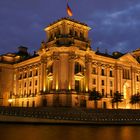 Reichstag am Abend