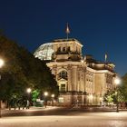 Reichstag bei Nacht