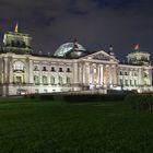 Reichstag bei Nacht