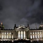 Reichstag bei Nacht Weitwinkel