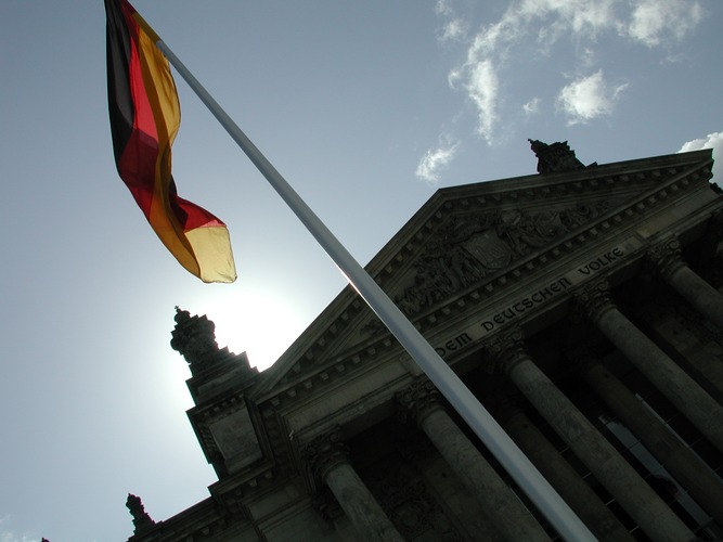 Reichstag Berlin außen