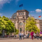 Reichstag Berlin von der rechten Seite