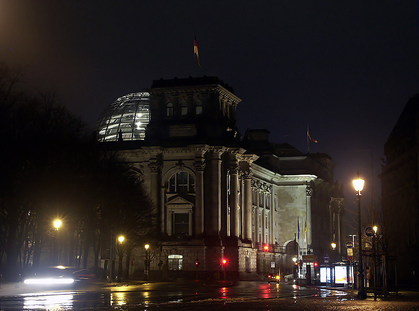 Reichstag einmal anders ( bearbeitet )