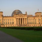 Reichstag im Abendlicht