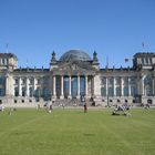 Reichstag im Frühling