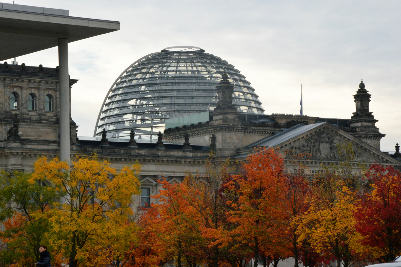 Reichstag im Herbst