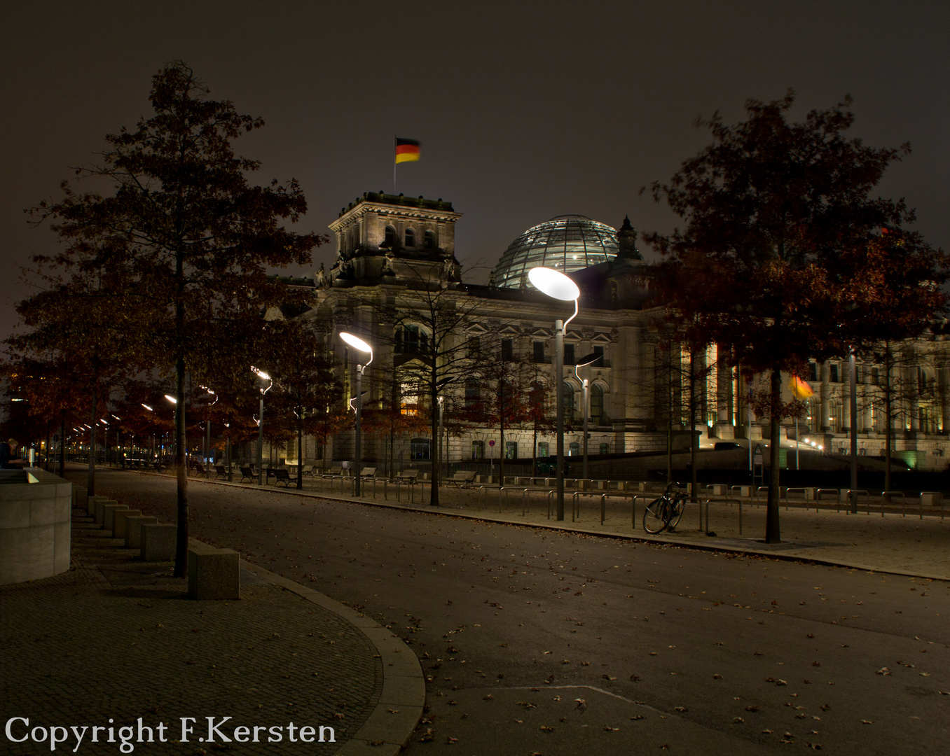 Reichstag im Herbst