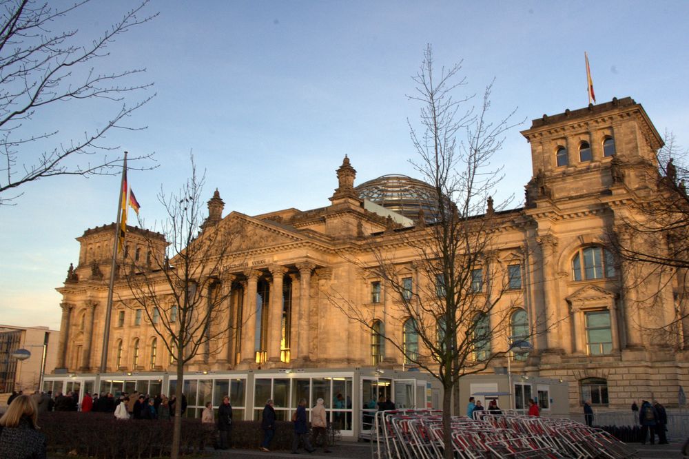 Reichstag im November 2012