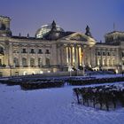 Reichstag im Schnee