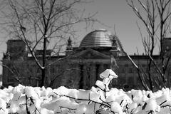 Reichstag im Winter