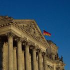 Reichstag in Blau