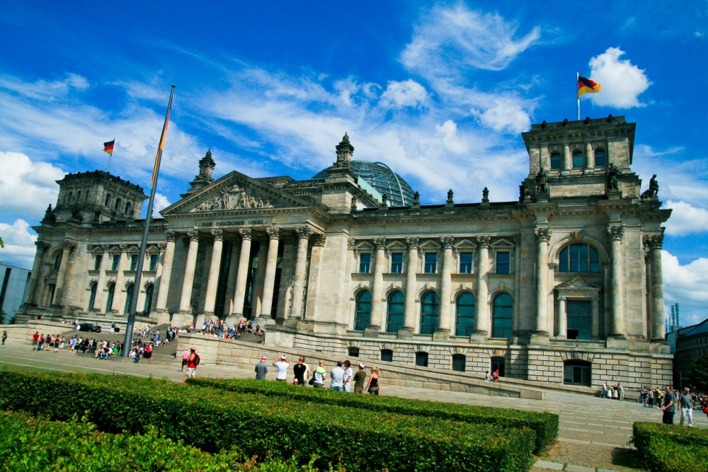 Reichstag in den Semesterferien