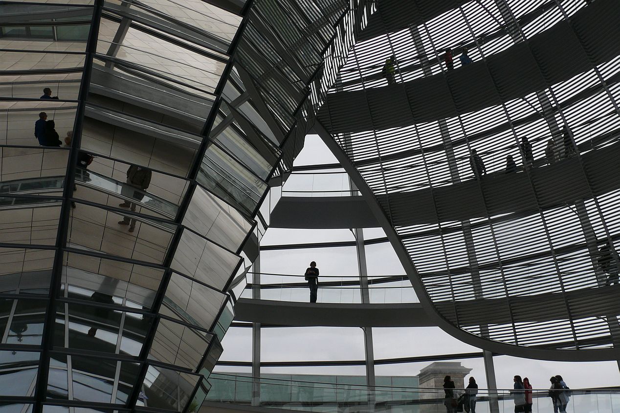 Reichstag Kuppel innen