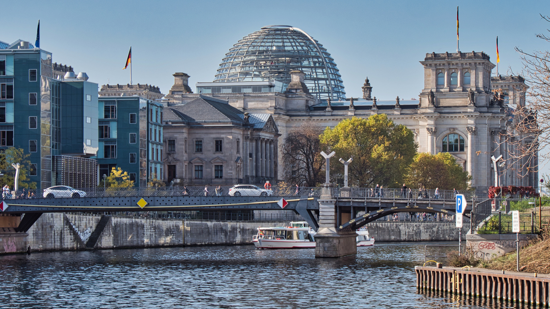 Reichstag mit Kuppel