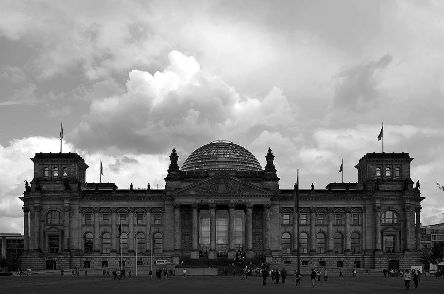 Reichstag s/w