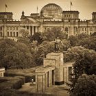 Reichstag und Sowjetisches Ehrenmal