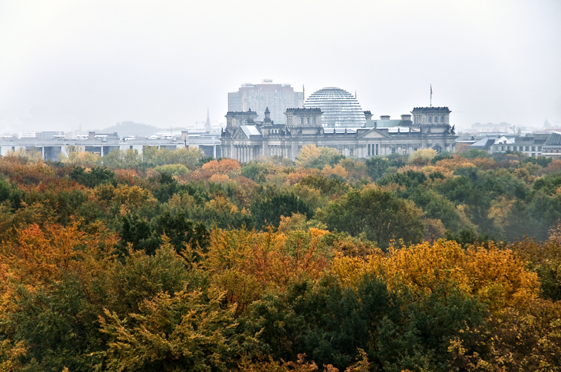 Reichstag von oben