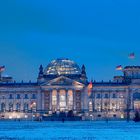 Reichstag zur Blauen Stunde