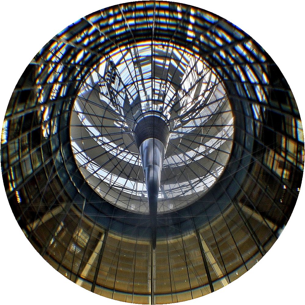 Reichstags-Kuppel (von innen aus)