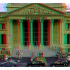 Reichstagsgebäude im Legoland Günzburg in 3D (Rot/Cyan)