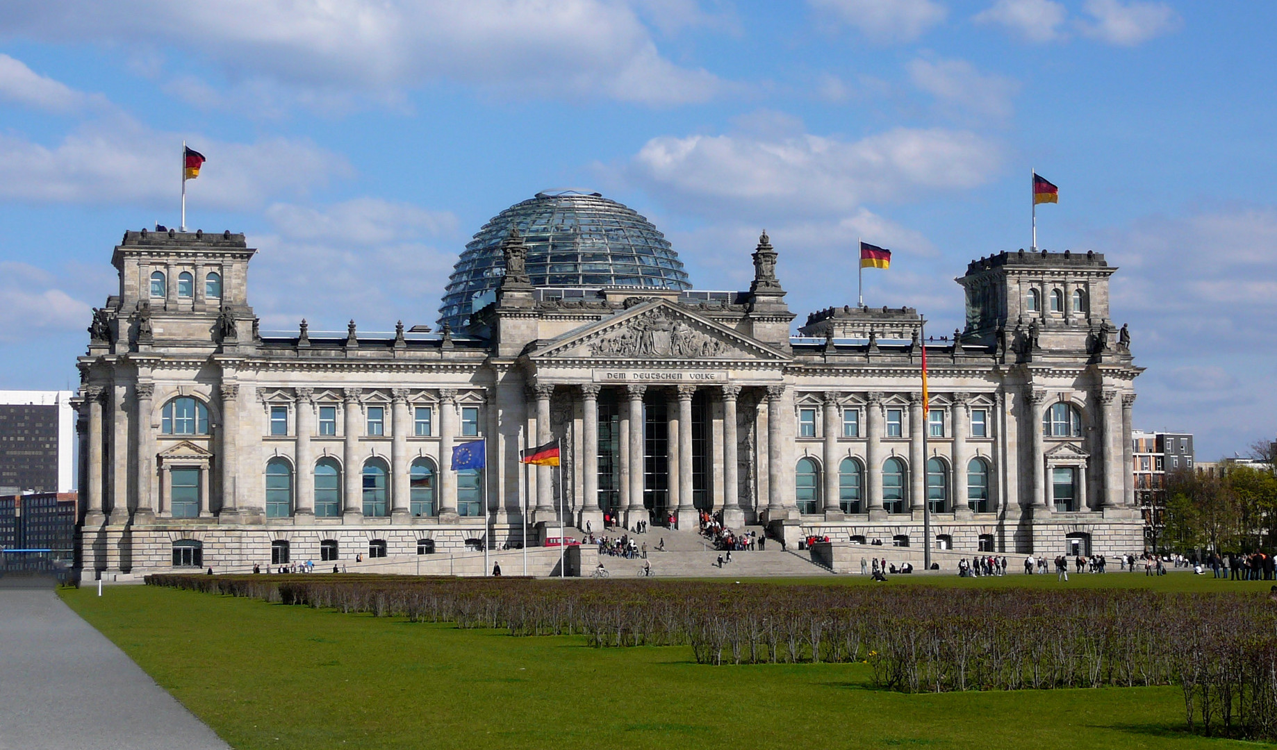 Reichstagsgebäude in Berlin