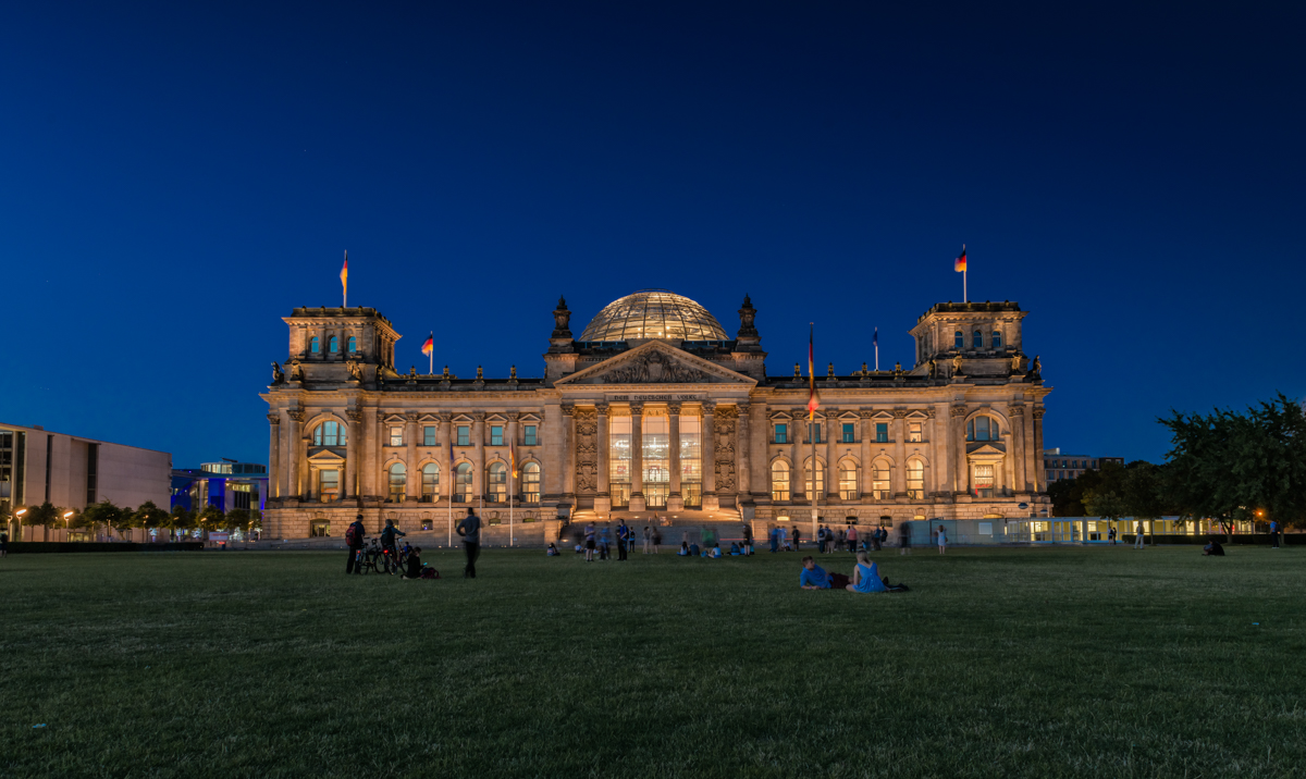 Reichstagsgebäude in Berlin