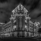 Reichstagsgebäude s/w mal anders