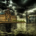 Reichstagsgebäude und Paul-Löbe-Haus