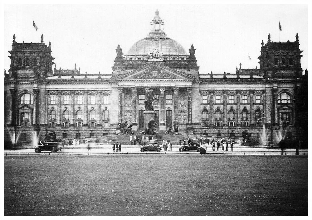 REICHSTAGSGEBÄUDE z.zt. der WEIMARER REPUBLIK