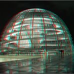 Reichstagskuppel 3D - Farbanaglyph