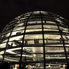 Reichstagskuppel at night