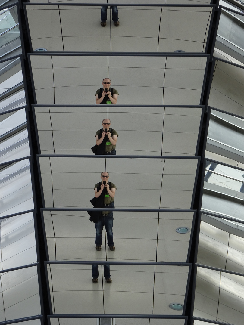 Reichstagskuppel (Deutscher Bundestag) Berliner Reichstag III