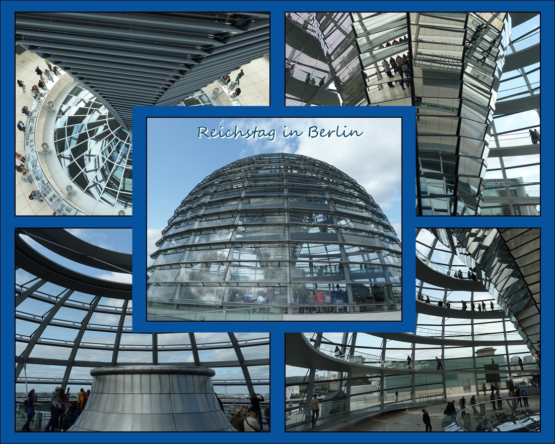 Reichstagskuppel in Berlin