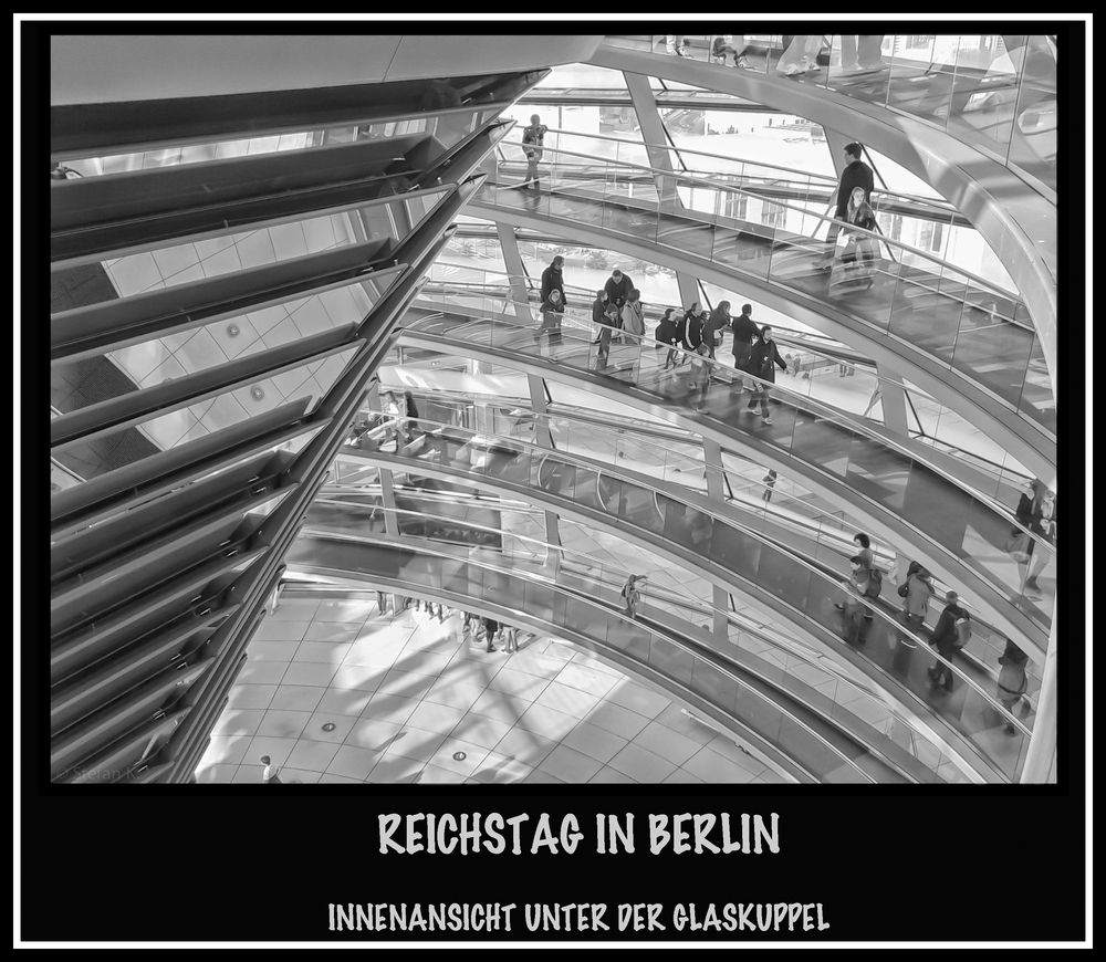 Reichstagskuppel in Berlin