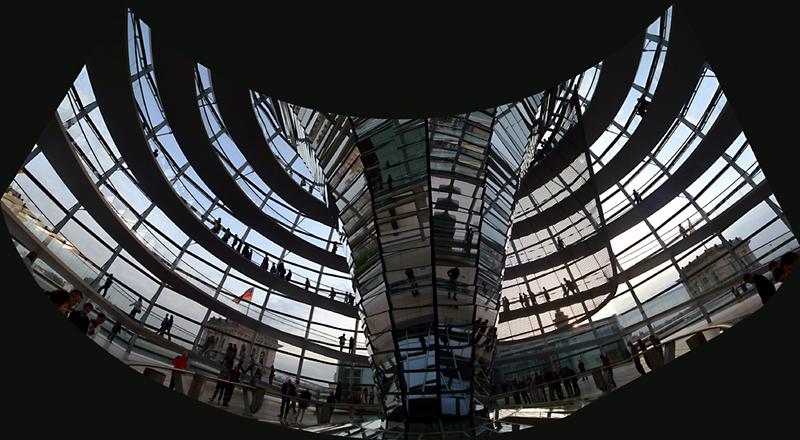 Reichstagskuppel in Berlin