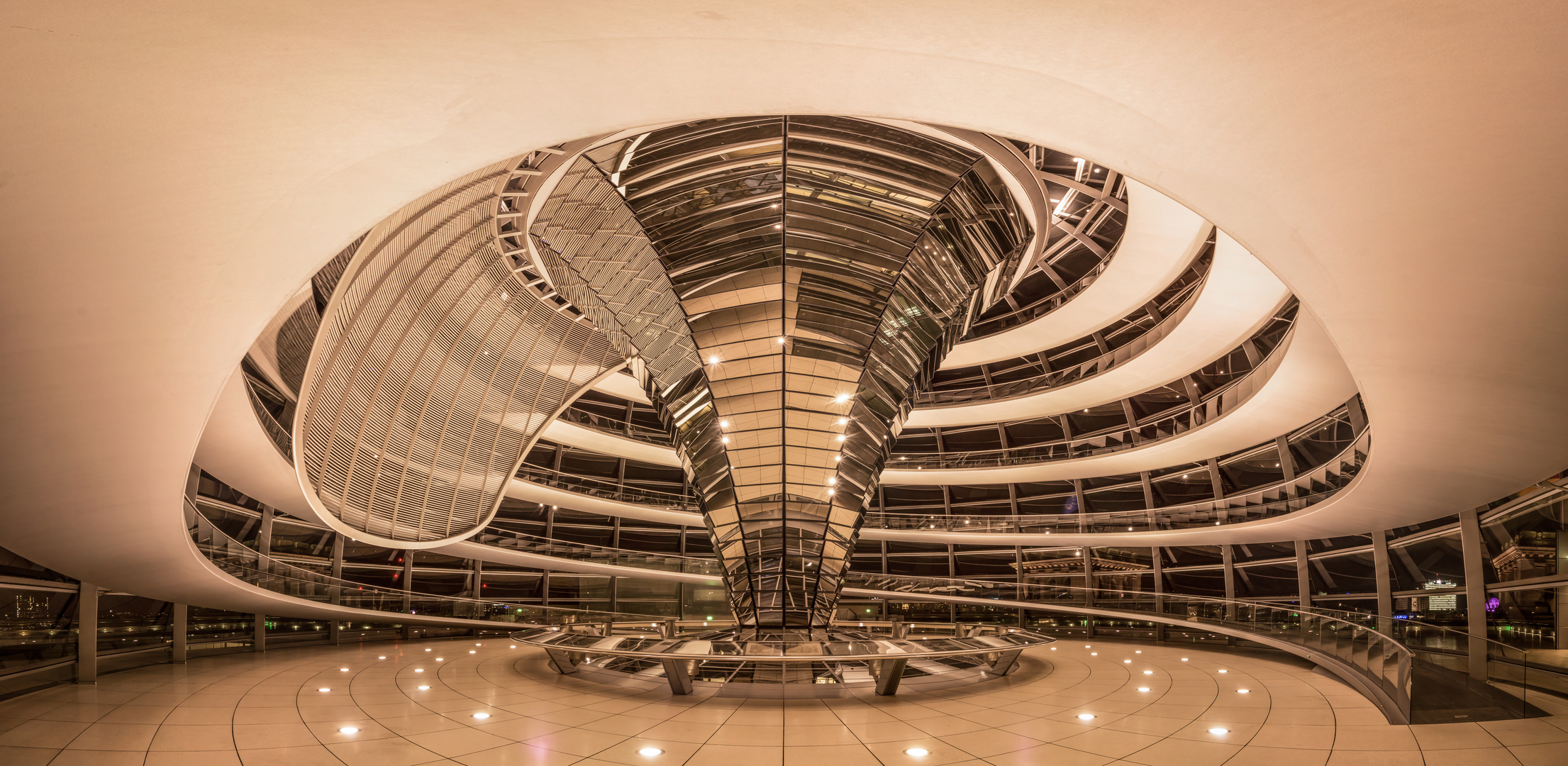 Reichstagskuppel von Innen