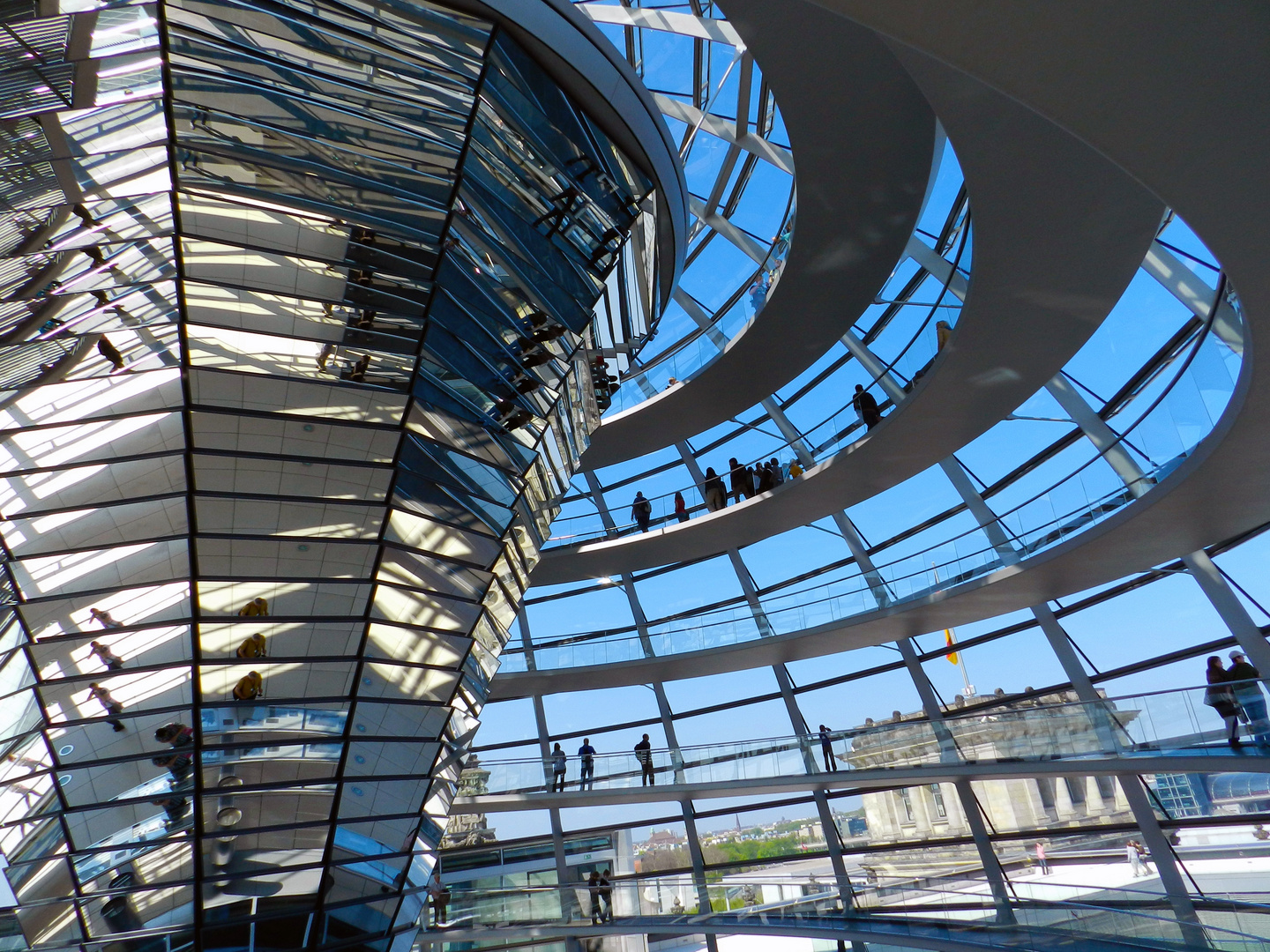 Reichstagskuppel von innen