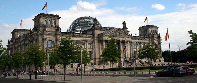 Reichtagsgebäude in Berlin