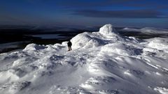 Reifeis in Lappland