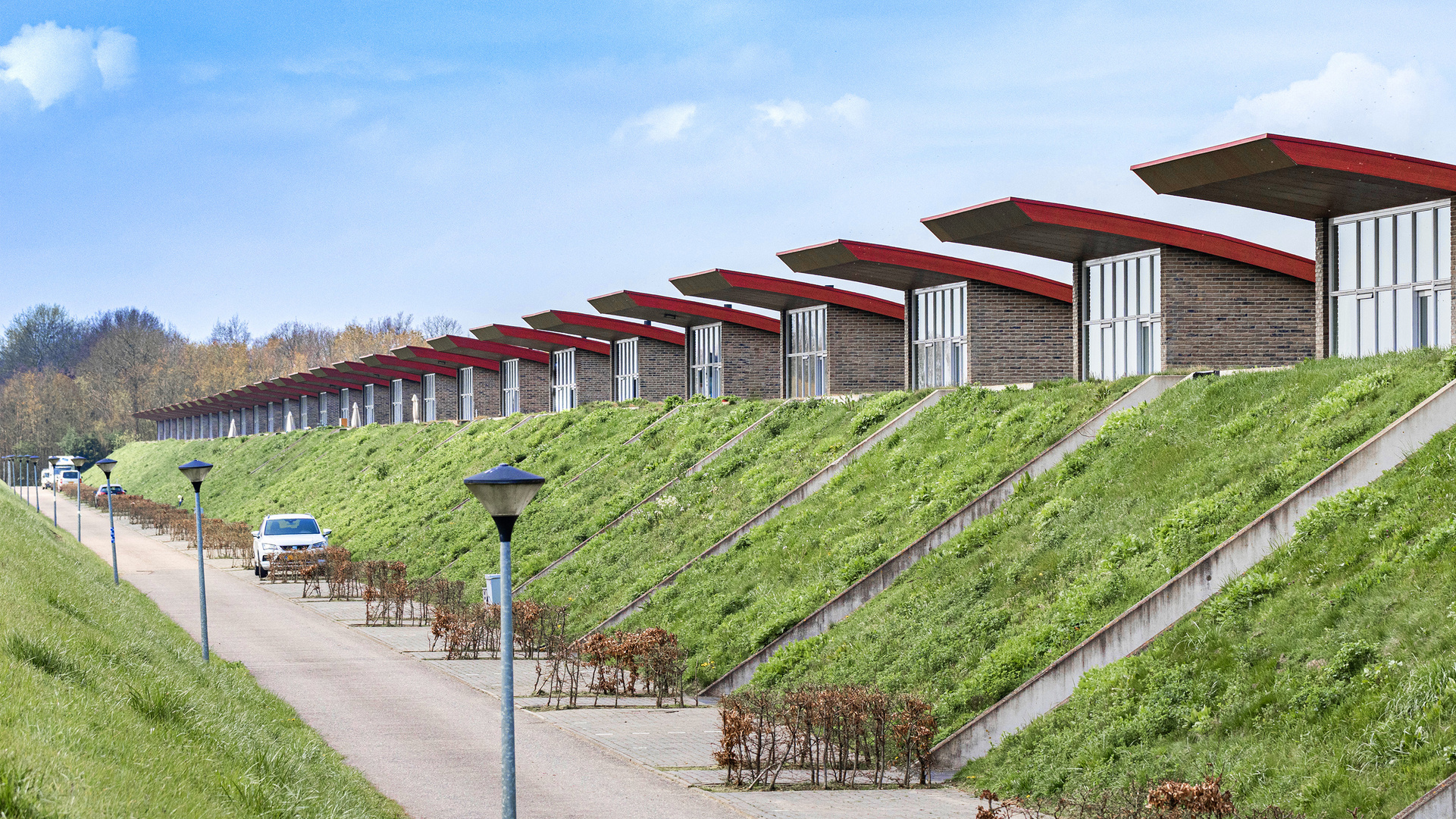 Reihenferienhäuser am Veerse Meer in Zeeland