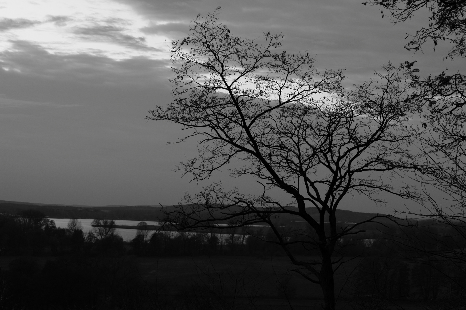 Reiherberg in Golm after Sunset