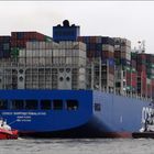 rein in die Hamburger "Suppe"...."COSCO SHIPPING HIMALAYAS"